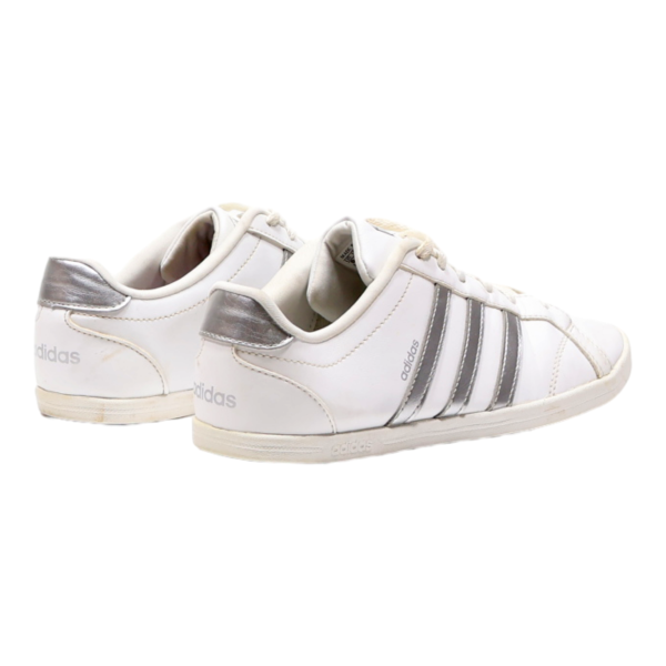 ADIDAS Coneo Sneaker Trainers White Leather Womens UK 6.5 Online Sale