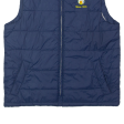 SLAZENGER Porta S Mens Puffer Gilet Blue L Supply