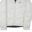 ADIDAS Lightweight Womens Puffer Jacket Grey UK 10 Supply