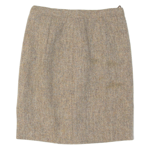 Womens Straight Skirt Beige Knee Length M For Sale