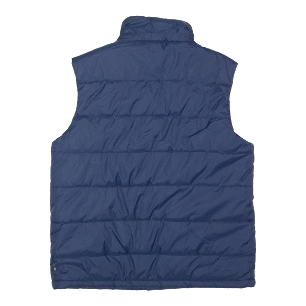 SLAZENGER Porta S Mens Puffer Gilet Blue L Supply