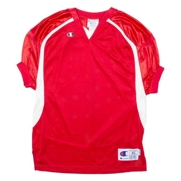 CHAMPION Boys Jersey Red USA V-Neck XL Online Sale