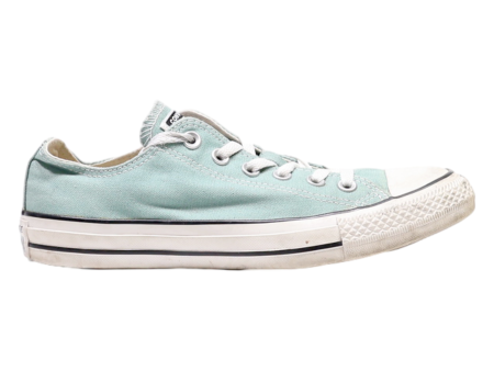 CONVERSE Converse Chuck Taylor All Star Low Top Trainers Green Canvas Mens UK 6 Online Hot Sale