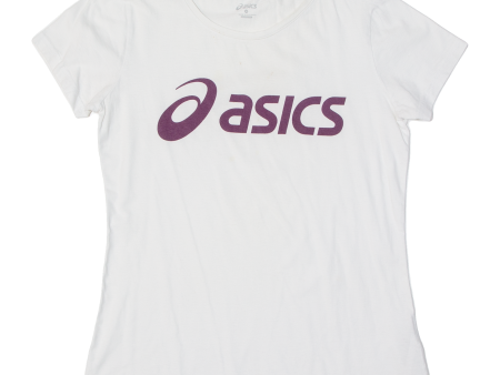 ASICS Womens T-Shirt White M For Cheap