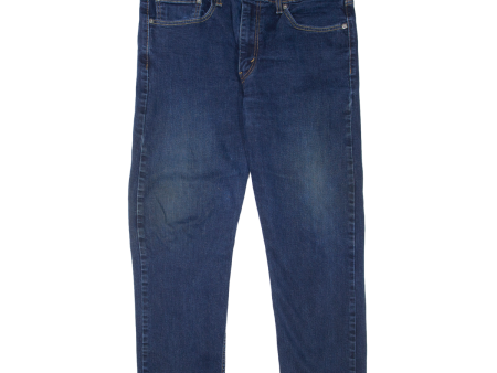 LEVI S 502 Jeans Mens Blue Regular Tapered Stone Wash W36 L25 on Sale