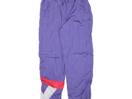 Womens Track Pants Purple Tapered M W28 L28 Discount