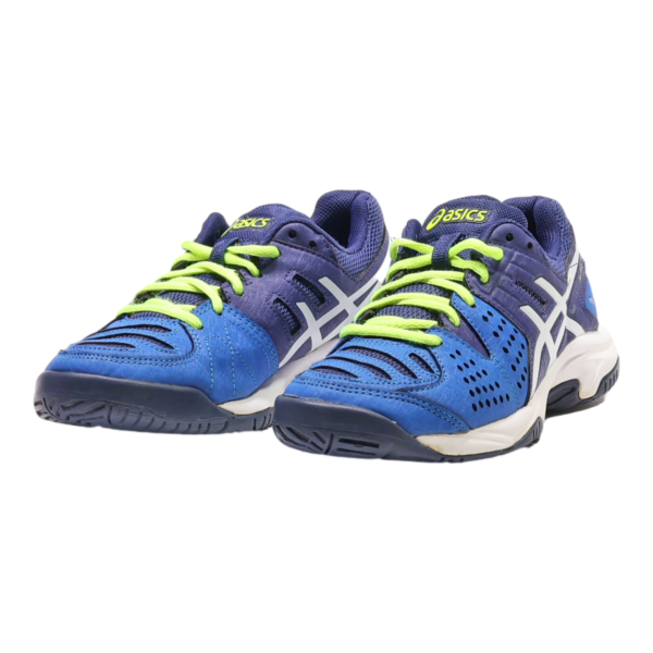 ASICS GEL-RALLY GS Sneaker Trainers Blue Synthetic Mens UK 2.5 on Sale