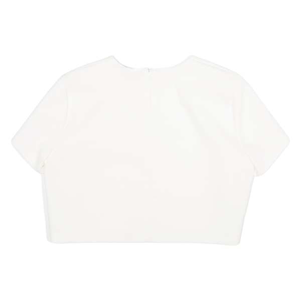 ZARA Womens Cropped Top White XL Cheap