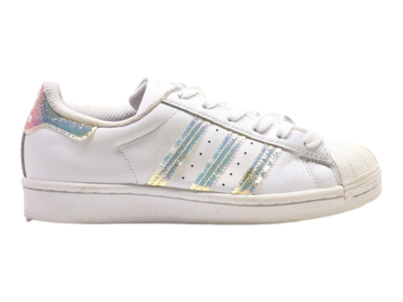 ADIDAS Superstar 2020 Sneaker Trainers White Leather Girls UK 4 Fashion