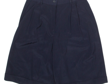 BIANCA Womens Casual Shorts Blue 90s S W28 Online