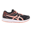 ASICS Sneaker Trainers Black Synthetic Womens UK 2 For Cheap