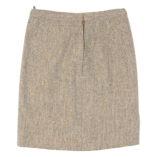 Womens Straight Skirt Beige Knee Length M For Sale