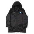 ADIDAS Grasshopper Club Zurich Swiss Football Mens Jacket Black Nylon Hooded L For Discount