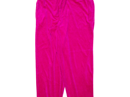 Womens Sweatpants Pink Tapered XL W32 L26 Supply