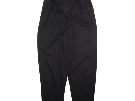 TARGET Womens Trousers Black Relaxed Tapered W28 L29 Online