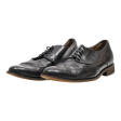 BANANA REPUBLIC Brogue Shoes Black Leather Mens UK 9.5 Sale