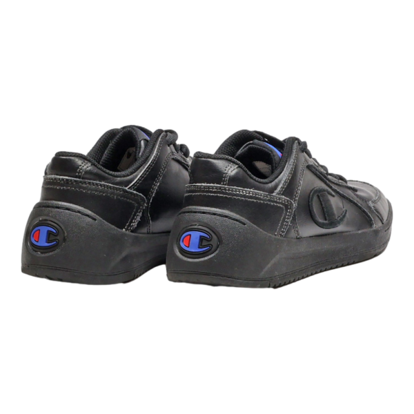 CHAMPION Sneaker Trainers Black Leather Womens UK 4.5 Online Hot Sale