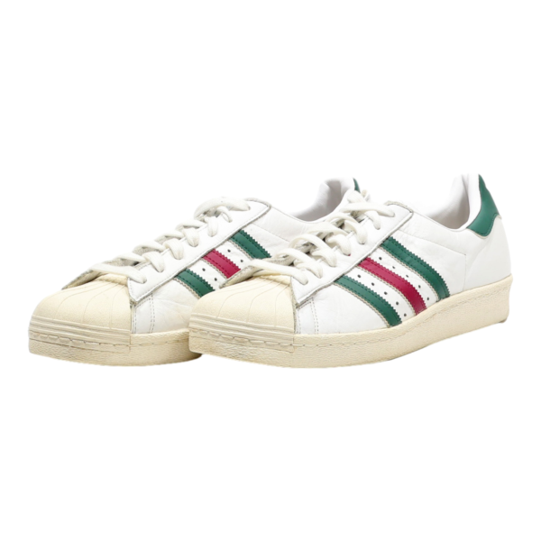 ADIDAS Superstar Sneaker Trainers White Leather Mens UK 10 on Sale