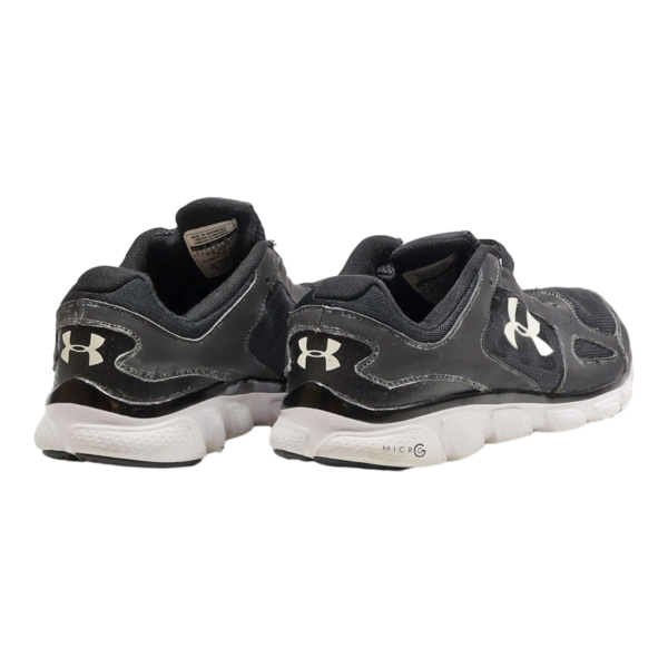 UNDER ARMOUR Micro Sneaker Trainers Black Synthetic Mens UK 7 Online now