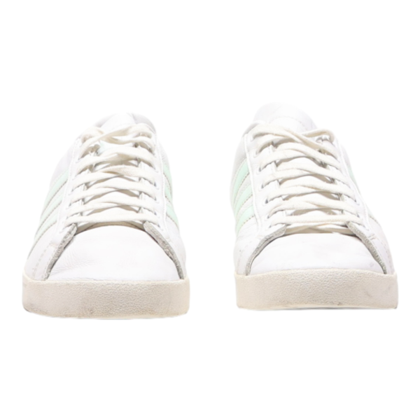 ADIDAS Coast Star Low Top Trainers White Leather Womens UK 6.5 on Sale