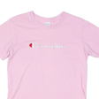 CHAMPION Womens T-Shirt Pink USA M Supply