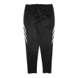 ADIDAS Mens Track Pants Black Tapered L W31 L29 Supply