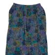 Womens Straight Skirt Blue Long 90s L Discount