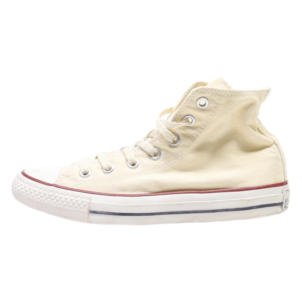 CONVERSE Chuck Taylor All Star High Top Trainers Cream Canvas Mens UK 5.5 Discount