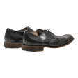 BANANA REPUBLIC Brogue Shoes Black Leather Mens UK 9.5 Sale