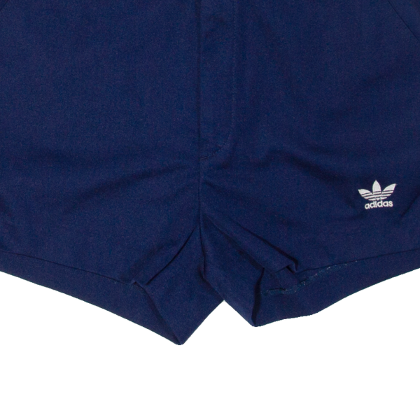 ADIDAS Womens Sports Shorts Blue Relaxed 90s L W34 on Sale