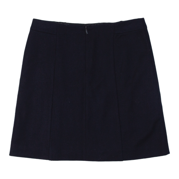 HUGO BOSS Mareska Womens Bandage Skirt Blue Short Wool UK 8 Online Sale