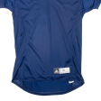 ADIDAS Mens Jersey Blue Button Neck M Online Hot Sale