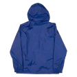 ADIDAS Boys Rain Jacket Blue Hooded L For Discount