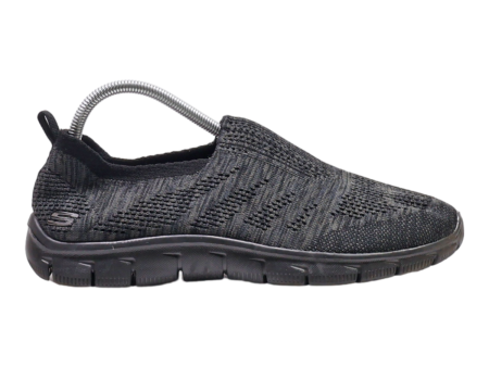 SKECHERS Pump Shoes Grey Synthetic Womens UK 7 Hot on Sale