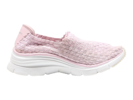 SKECHERS Pump Shoes Pink Synthetic Womens UK 4 For Discount