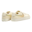 NIKE Blazer Sneaker Trainers Cream Leather Womens UK 7.5 Hot on Sale