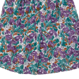 CHRIS JB Womens A-Line Skirt Purple Knee Length Floral L Supply