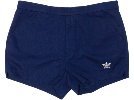 ADIDAS Womens Sports Shorts Blue Relaxed 90s L W34 on Sale