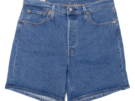 LEVI S 501 Premium E Womens Denim Shorts Blue M W31 Supply