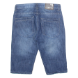 MEDIA JEANS Mens Jorts Shorts Blue M W32 Cheap