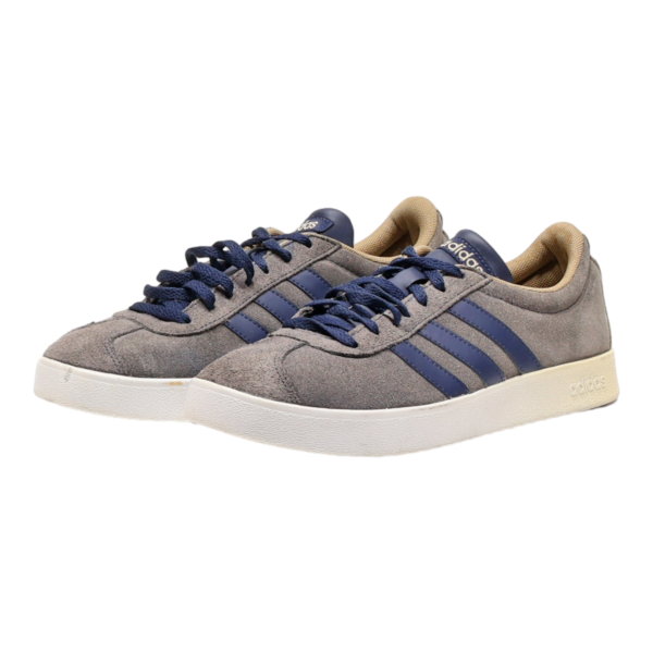 ADIDAS Low Top Trainers Grey Synthetic Mens UK 7.5 Online