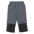 JACK WOLFSKIN 3 4 Length Boys Utility Shorts Grey Colourblock M W25 Online Sale