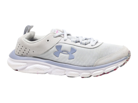 UNDER ARMOUR Charged Assert Sneaker Trainers Grey Synthetic Womens UK 4 Online