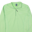 ODLO Stretch Womens Sweatshirt Green 1 4 Zip L Online