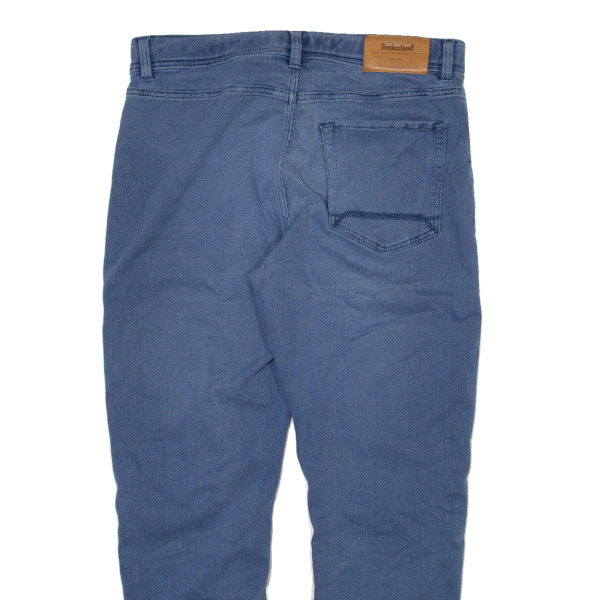 TIMBERLAND Mens Trousers Blue Slim Tapered W32 L27 Online Hot Sale