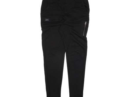 ALPHA INDUSTRIES Womens Joggers Black Tapered M W30 L30 Supply