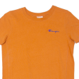 CHAMPION Mens T-Shirt Orange S Cheap