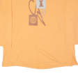 Womens Sweatshirt Orange L Discount