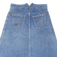 LEE COOPER Girls A-Line Skirt Blue Knee Length Denim 16Y Cheap