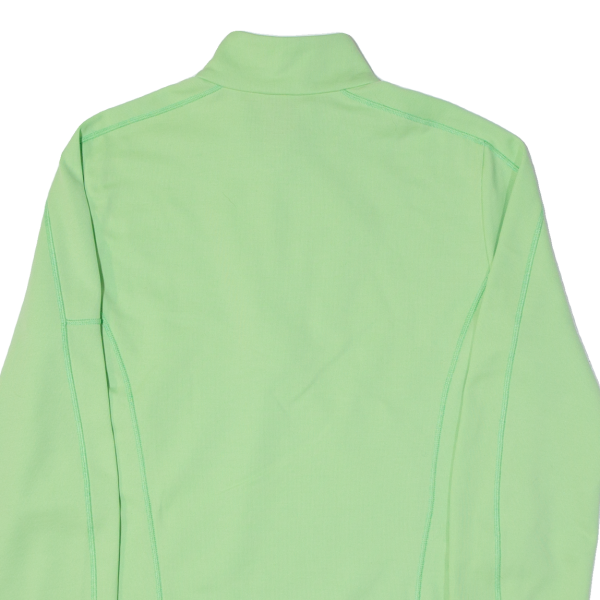 ODLO Stretch Womens Sweatshirt Green 1 4 Zip L Online